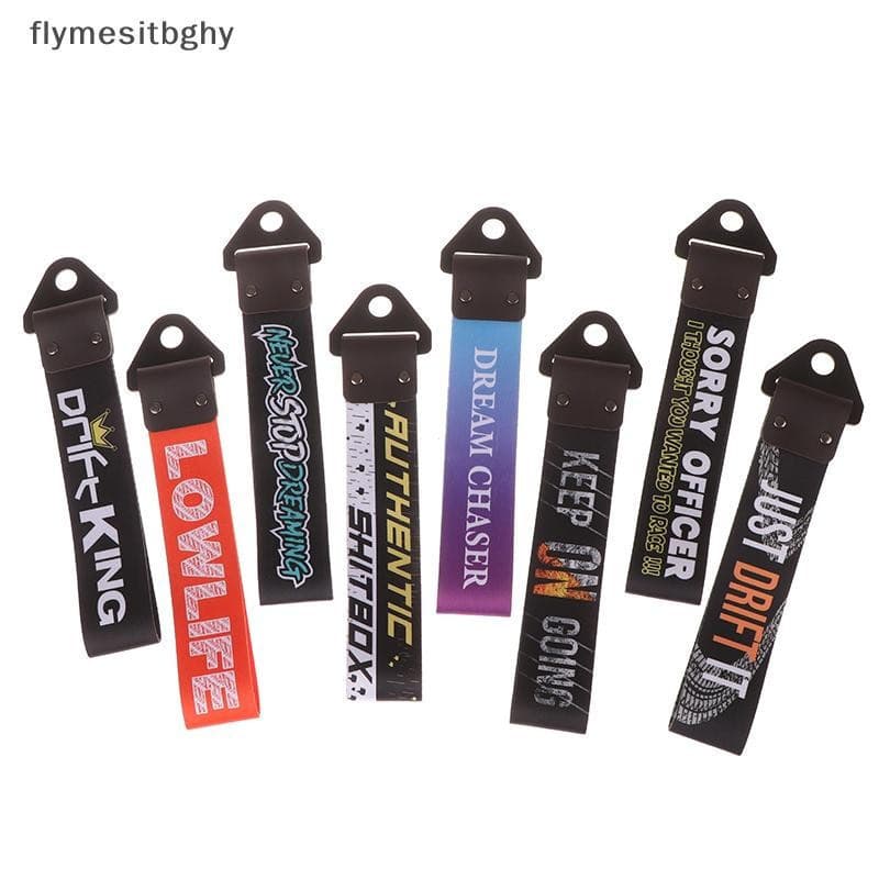 flym 1PC Cinta De Reboque Do Carro Barra Náilon Corda Gancho Amortecedor Dianteiro Decorativo Caixa De Ajuste fl