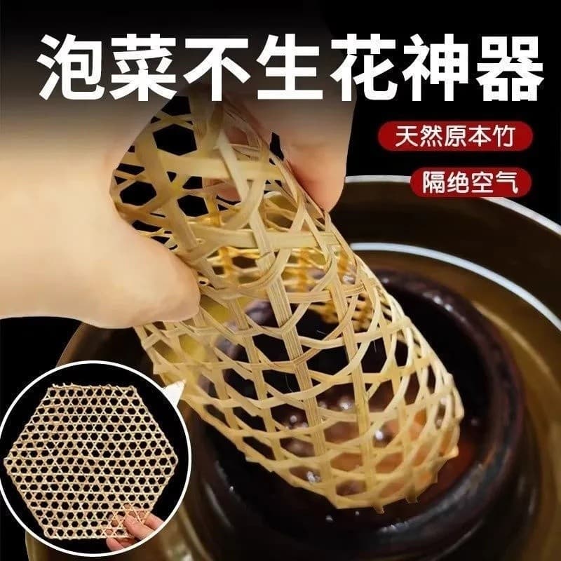 Kimchi sem flor ferramenta útil Multi-tamanho pressionado vegetal Net adequado para grande boca pequena respirável seco