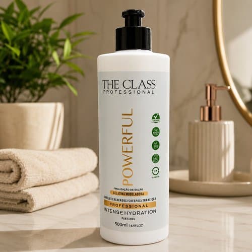 Gelatina Modeladora Cabelos Cacheados Crespos 500ml