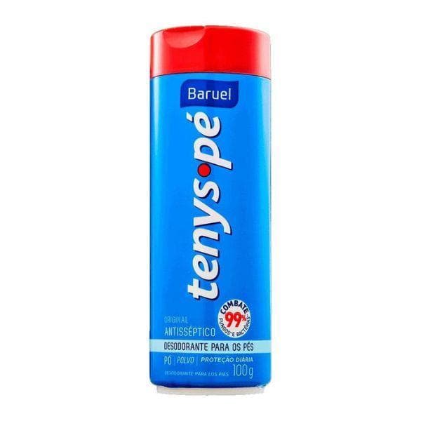Desodorante Para Os Pés Tenys Pé Baruel Em Pó Original 100g
