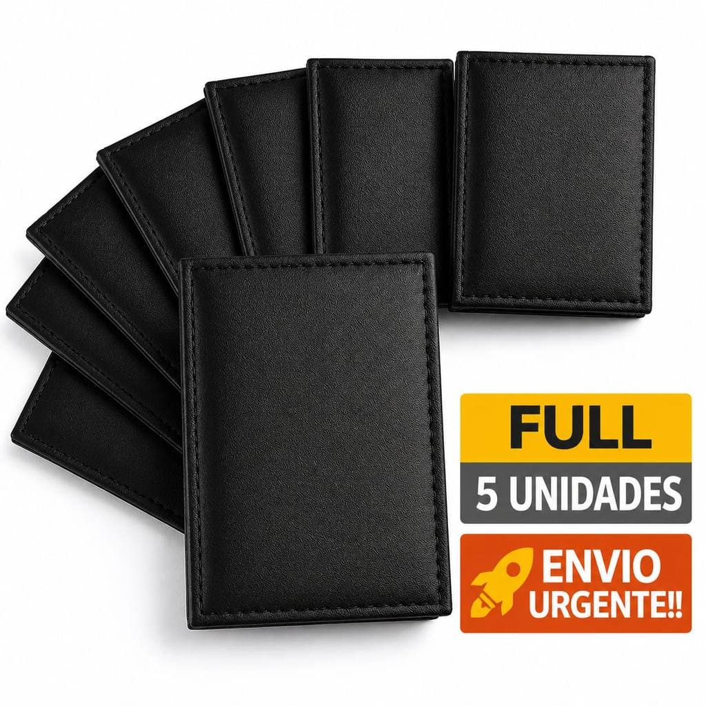 Carteira Slim Masculina Couro 5 ,10 ou 20 Unidades Lembrança Padrinhos Formatura Casamento