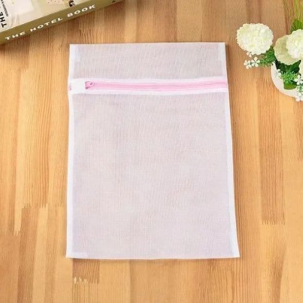 Saco para Lavar Roupas 30x40cm – Proteção Máxima para Roupas Delicadas na Máquina - Organização