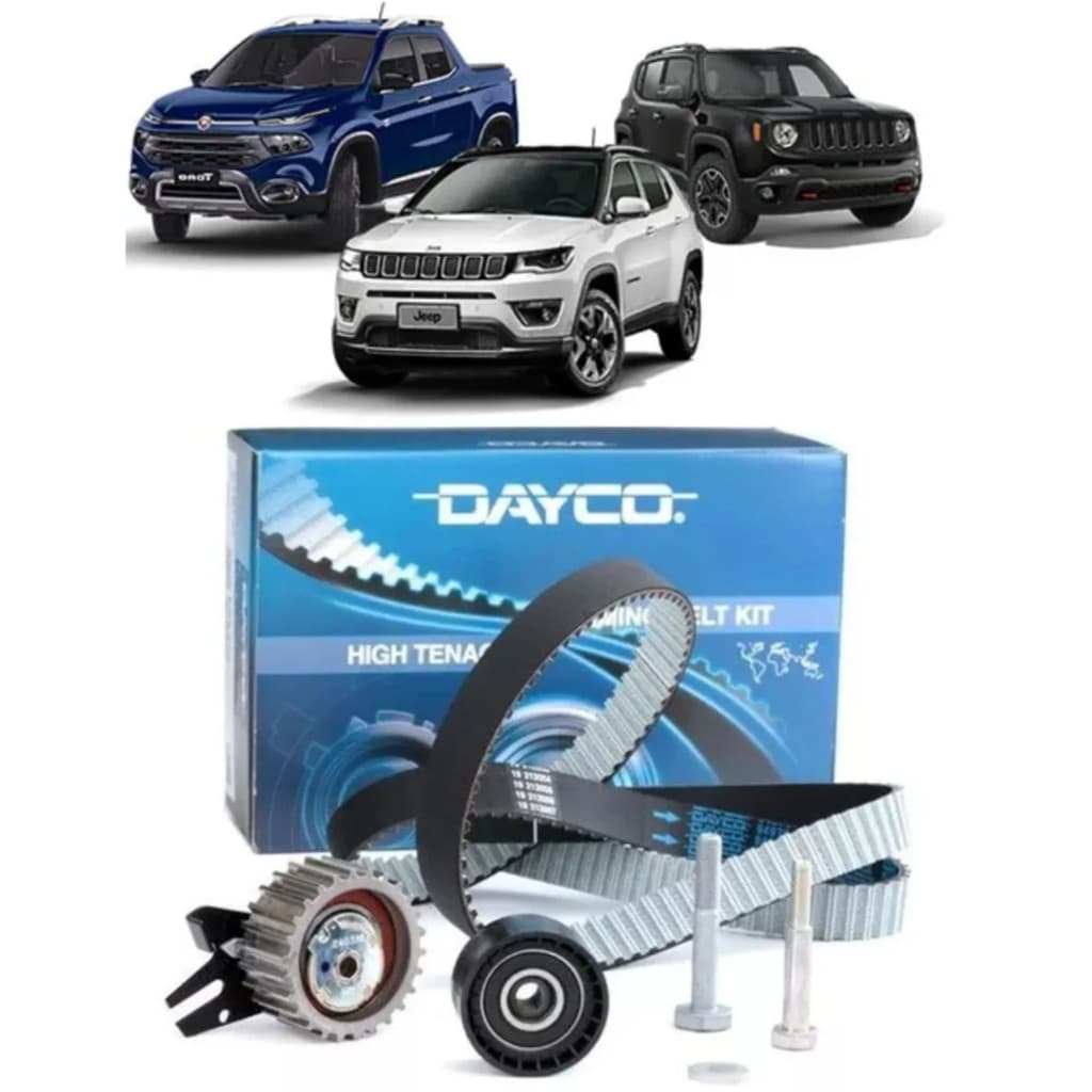 Kit Correia Dentada Jeep Compass Renegade Fiat Toro Rampage