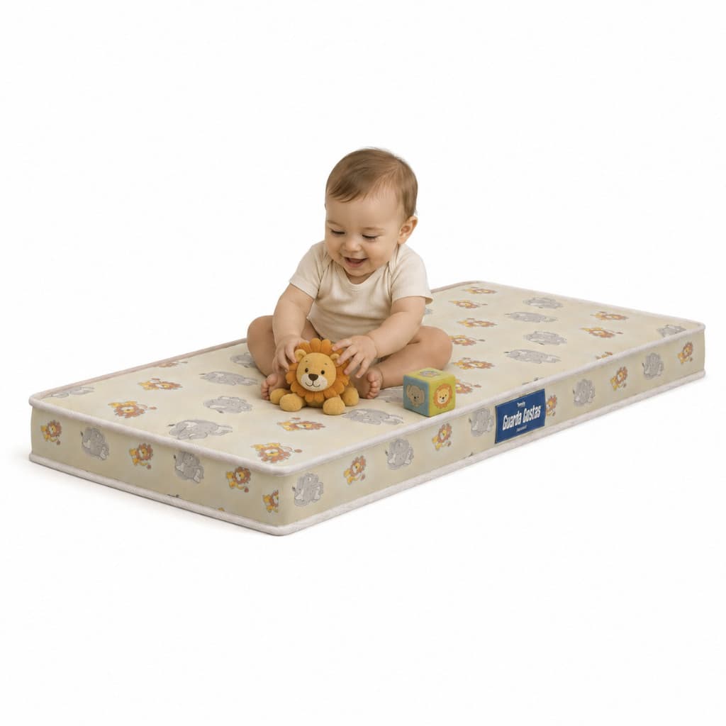 Colchão Probel Para Berço Americano Espuma D18 Impermeável Infantil 130cm Quarto Criança