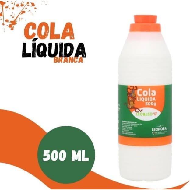 Cola Branca Líquida 500G Cola Escolar Leoleo