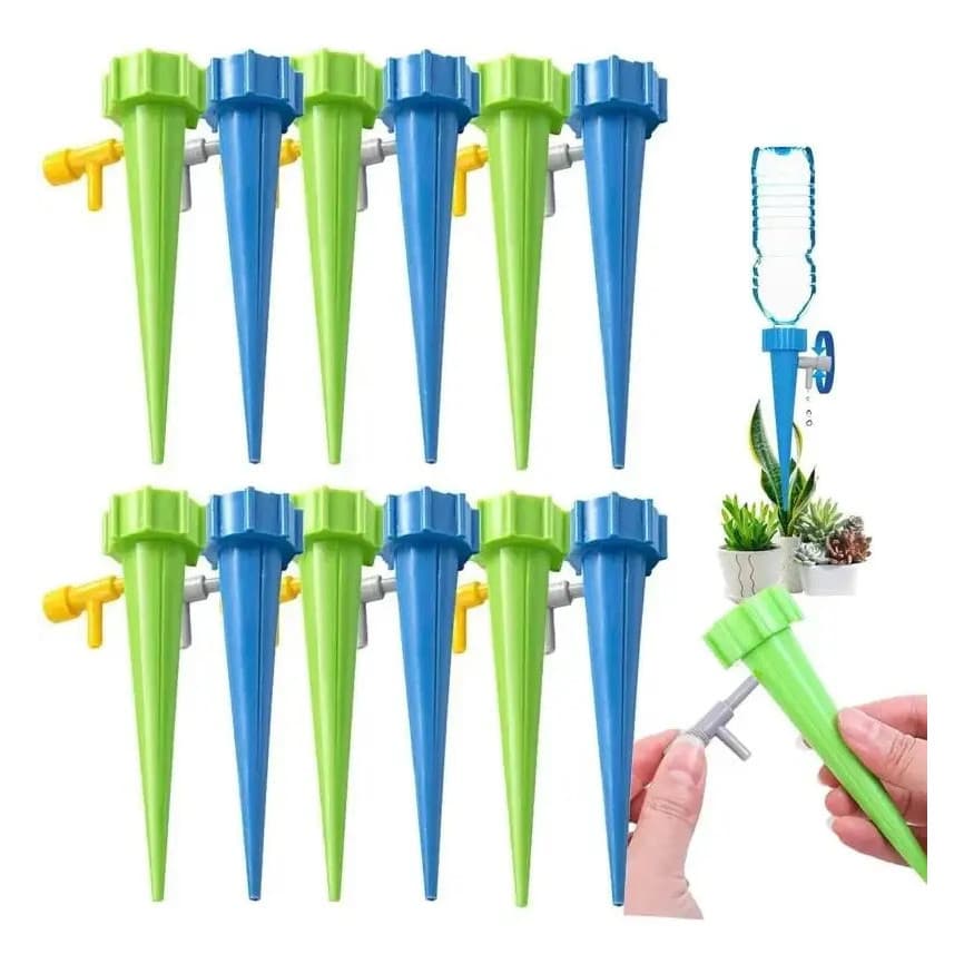Gotejador Irrigador Acoplável de Planta em Garrafa Pet Automático