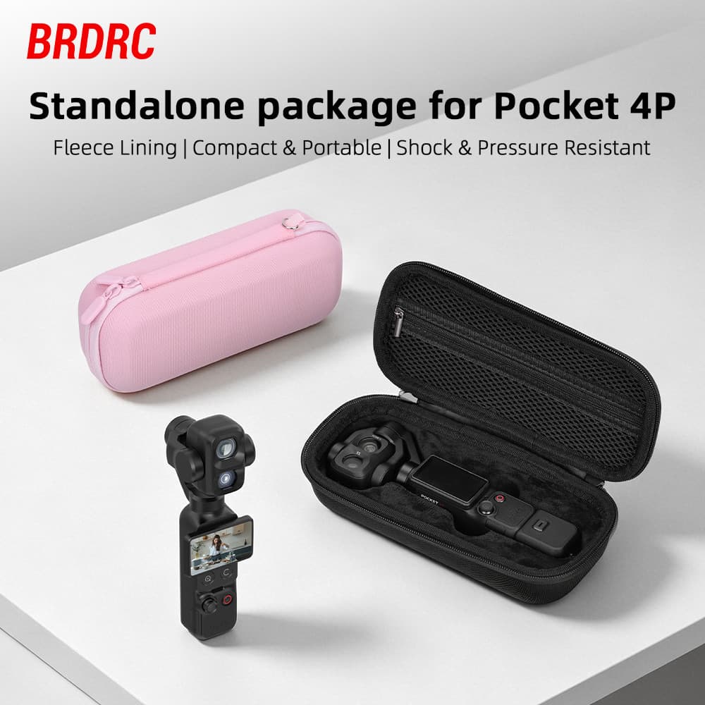 Adequado para bolsa de armazenamento DJI OSMO POCKET 4P, bolsa portátil de unidade única, estojo de transporte portátil,