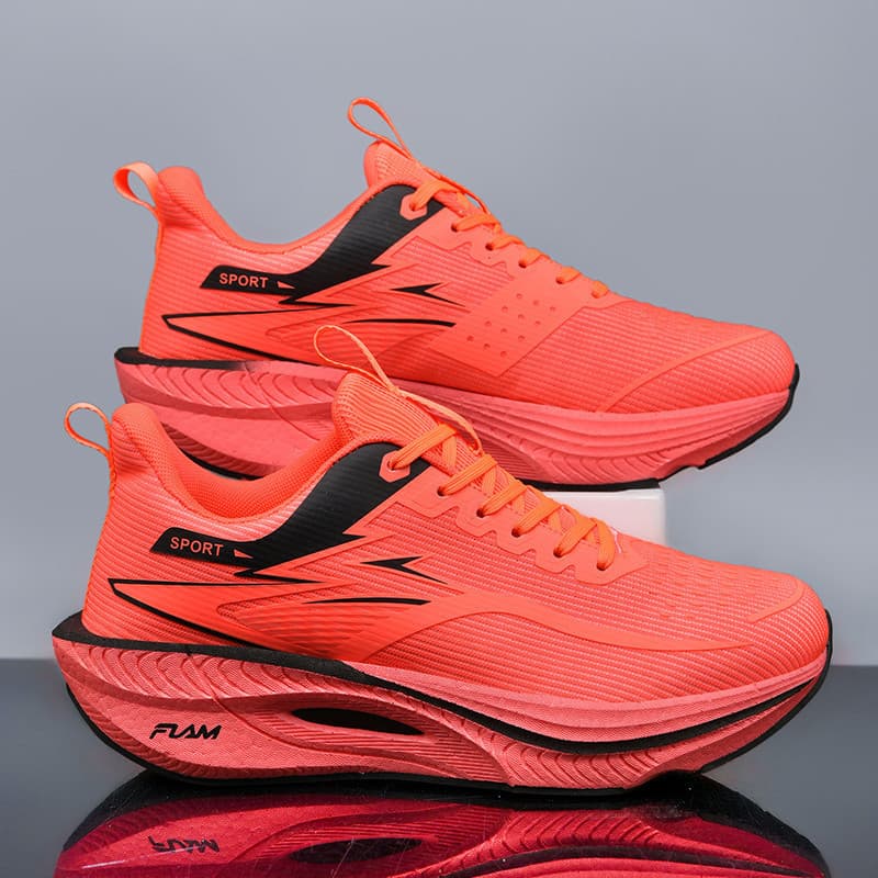 Tênis De Corrida Ultraleve Com Placa De Carbono Para Maratona , Masculino E Feminino 3WKB