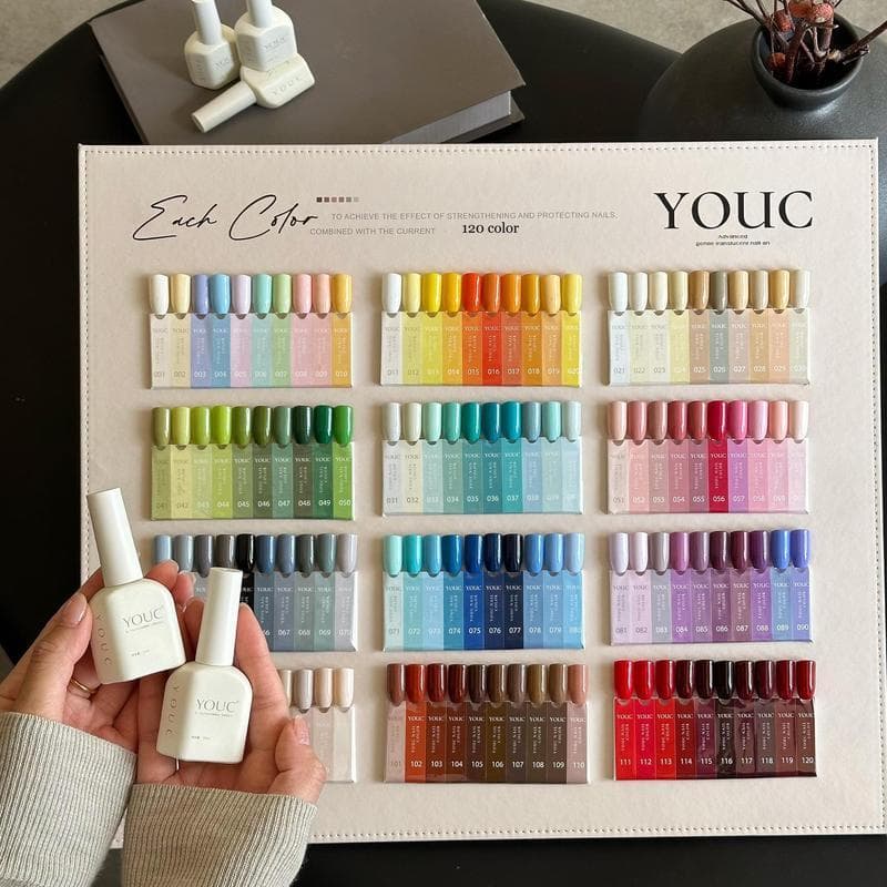 Cidade Qianhai Shujie Pinchao Co., Ltd. [Yuli Novo produto sete tons 120 cores] cola de esmalte Popular quatro estações