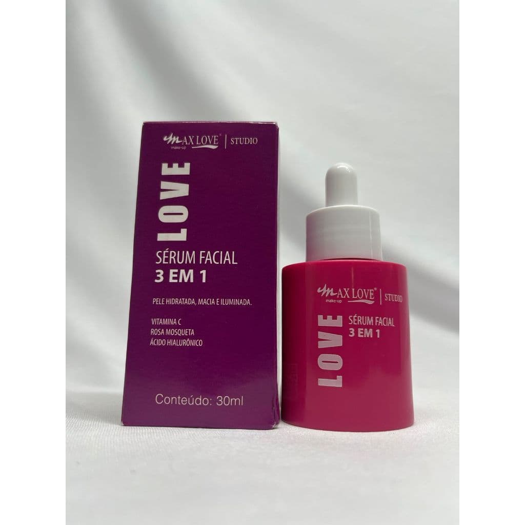 Sérum Facial 3 em 1 Max Love