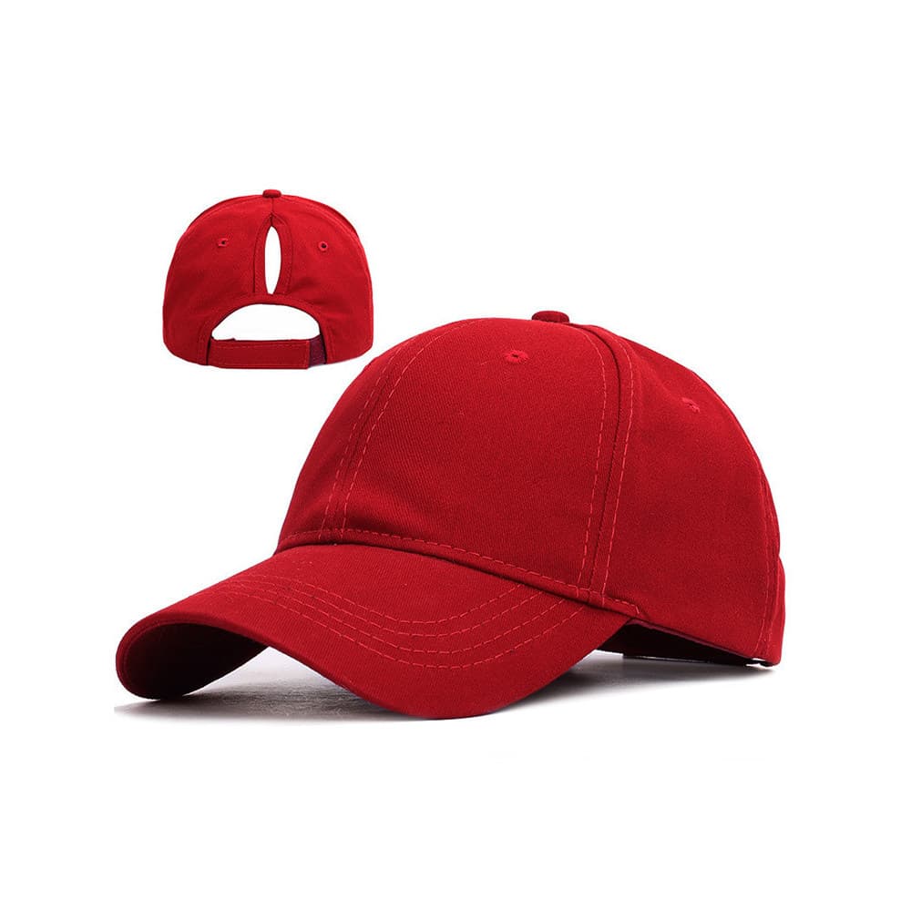 Boné de beisebol de rabo de cavalo alto chapéu feminino verão protetor solar malha oco chapéu de sol aberto protetor sol