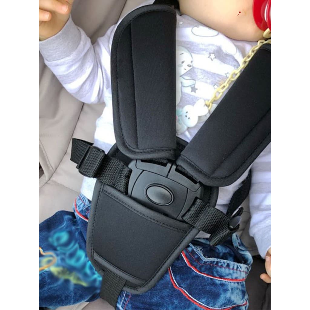 Cinto de segurança para carrinho de bebê, capa de ombro, acessórios para assento de segurança infantil, capa protetora,