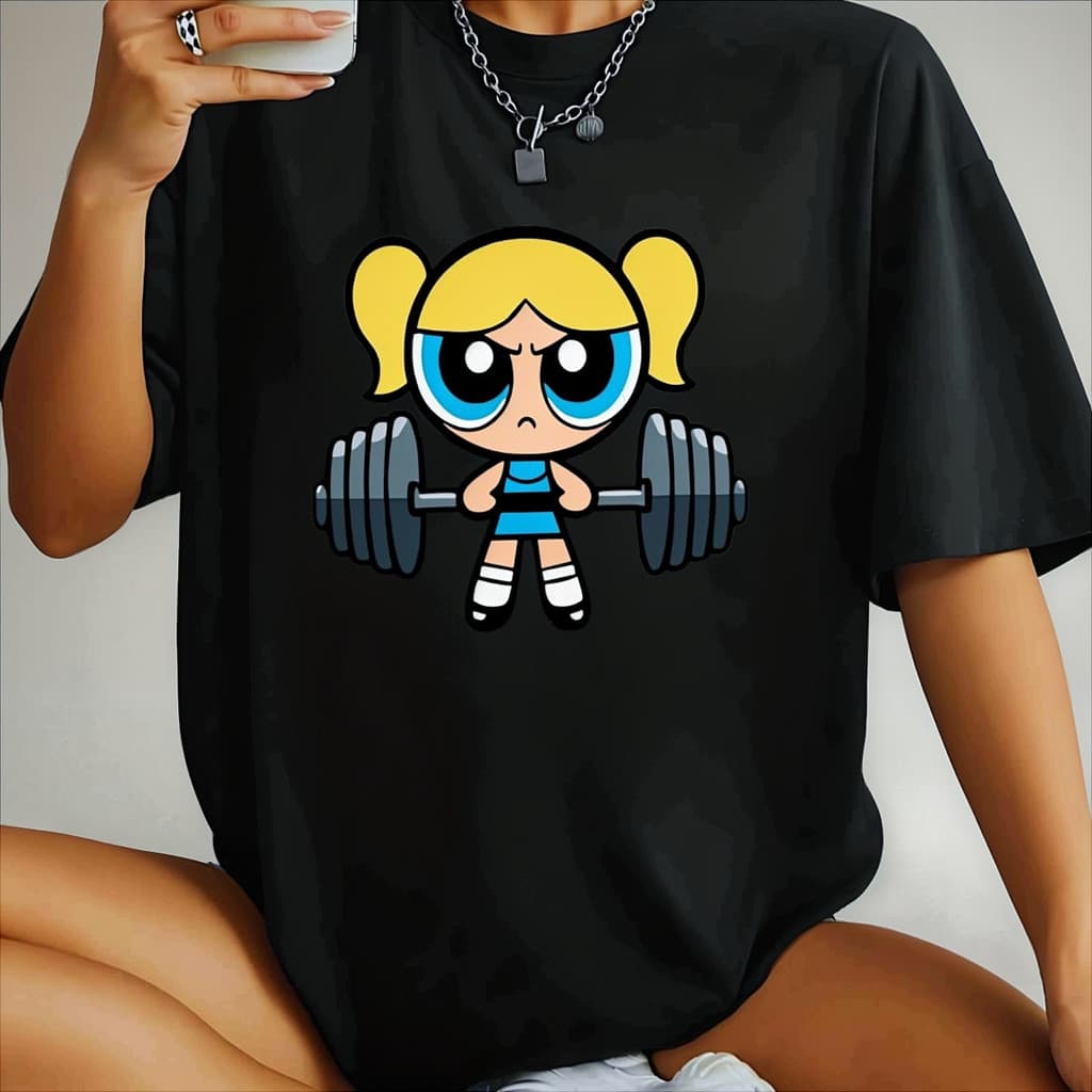 Camiseta Feminina Super Poderosas Lançamento Versátil Treino