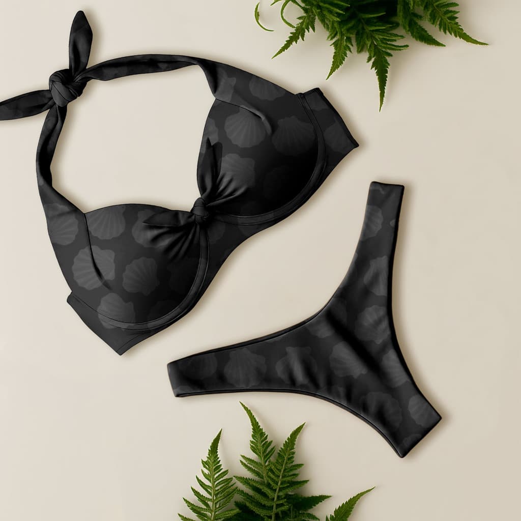 Biquíni Conjunto Bojo Sustentação Fio Duplo Com Calcinha Cintura Alta Maragogi Tendência Moda Praia