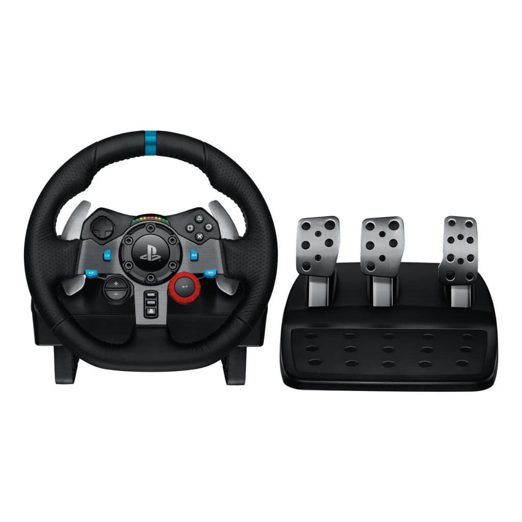 Volante Gamer Logitech Simulador Cockpit G29 DRIVING FORCE PlayStation 5, PS4 e PC