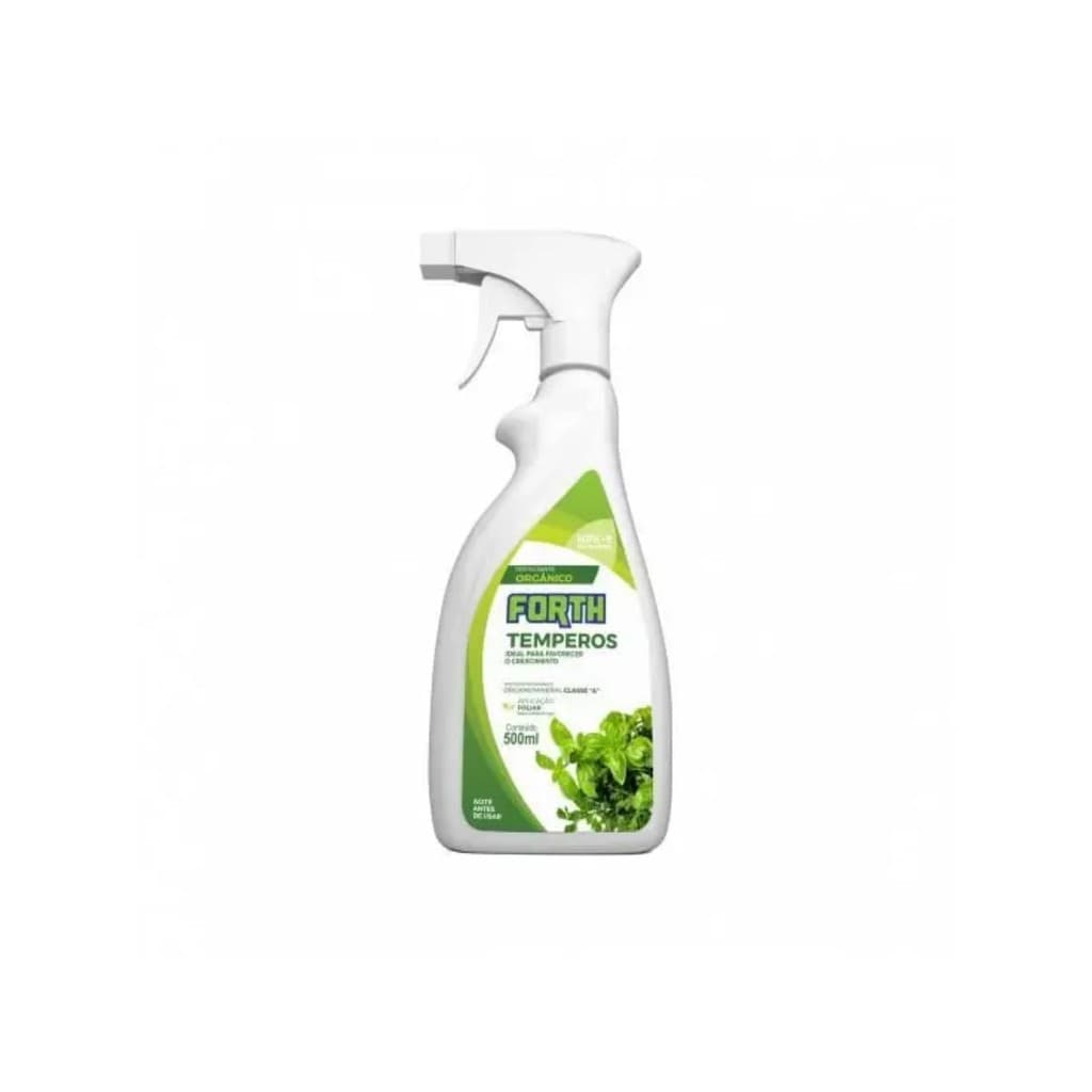 Fertilizante Adubo Forth Temperos Pulverizador 500ml