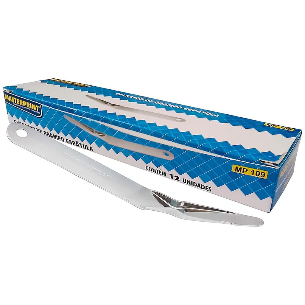 Caixa C/12 Extratores De Grampo Espátula Mp109 - Masterprint