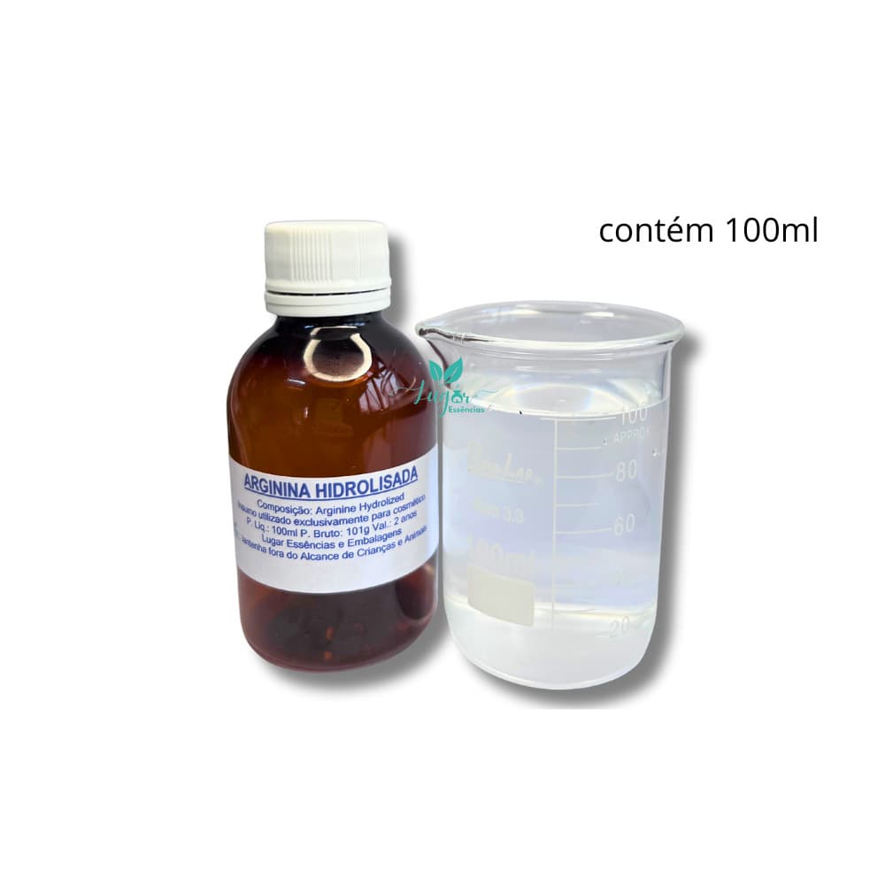 Arginina Hidrolisada 100ml - Uso Cosmético