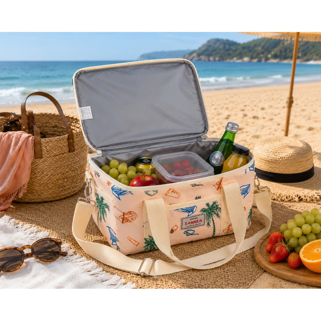 Bolsa Térmica Sapoti 15L Cooler Portátil Alça Ombro Praia