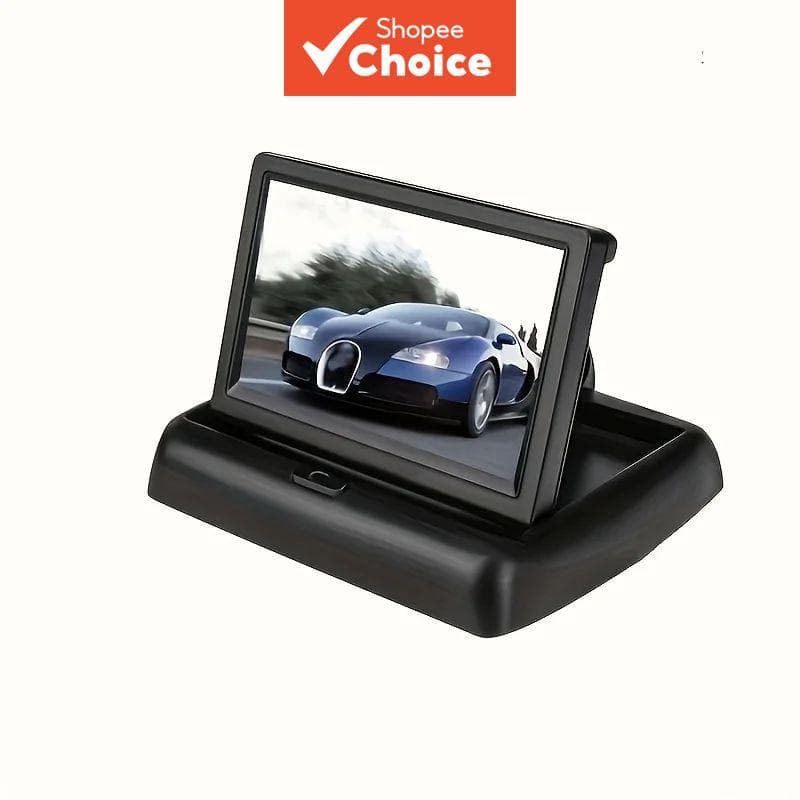 Câmera Alternativa Da Visão Noturna Do Diodo Emissor De Luz Monitor De Traseira Carro 4.3 Polegadas