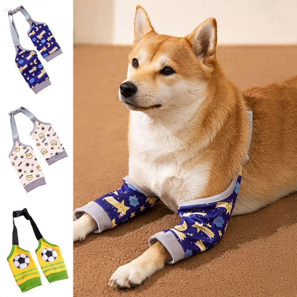Manga Para Pernas Dianteiras De Cachorro , Macia De Recuperação Animais De Estimação De Desenho Animado , Proteto