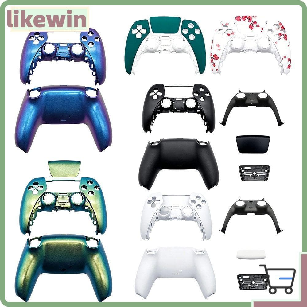Concha De Substituição De Touchpad Tipo , Decorativo Leve Do Controlador De Jogo , Plástico Para PS5 BDM010-050