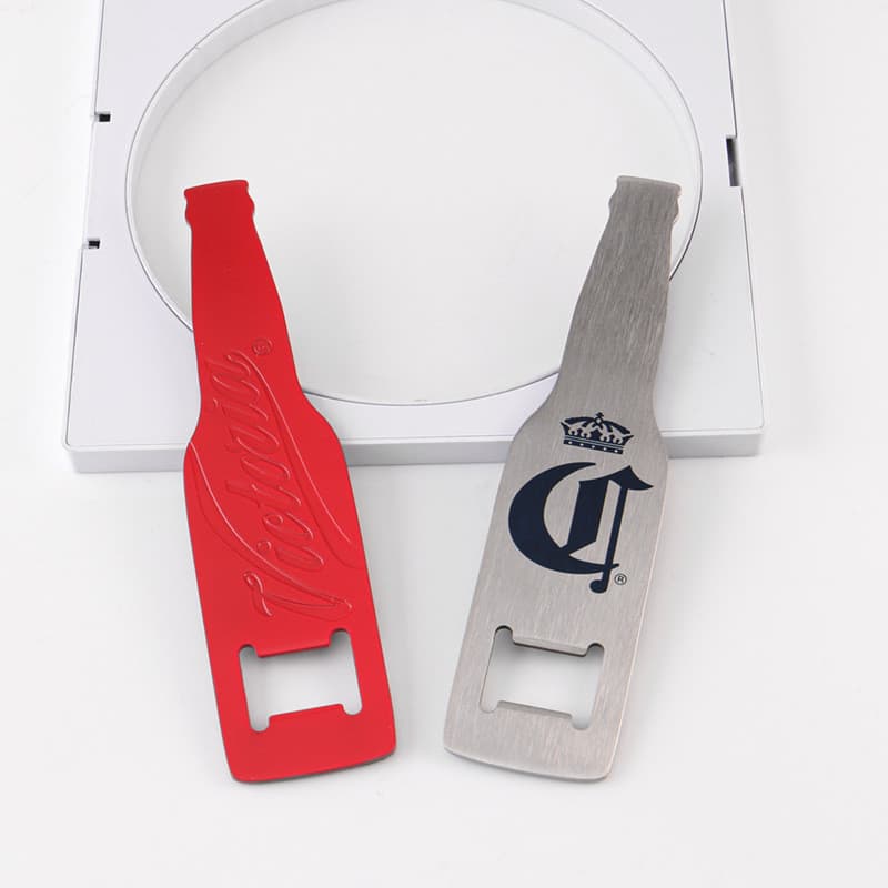 Abridor de garrafa de cerveja personalizado abridor de garrafa de aço inoxidável bebida Cola tampa abridor de vinho chav