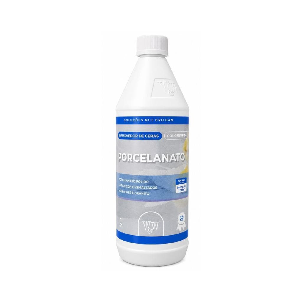 Removedor de Ceras e Sujeiras Concentrado Porcelanato 1L W&W