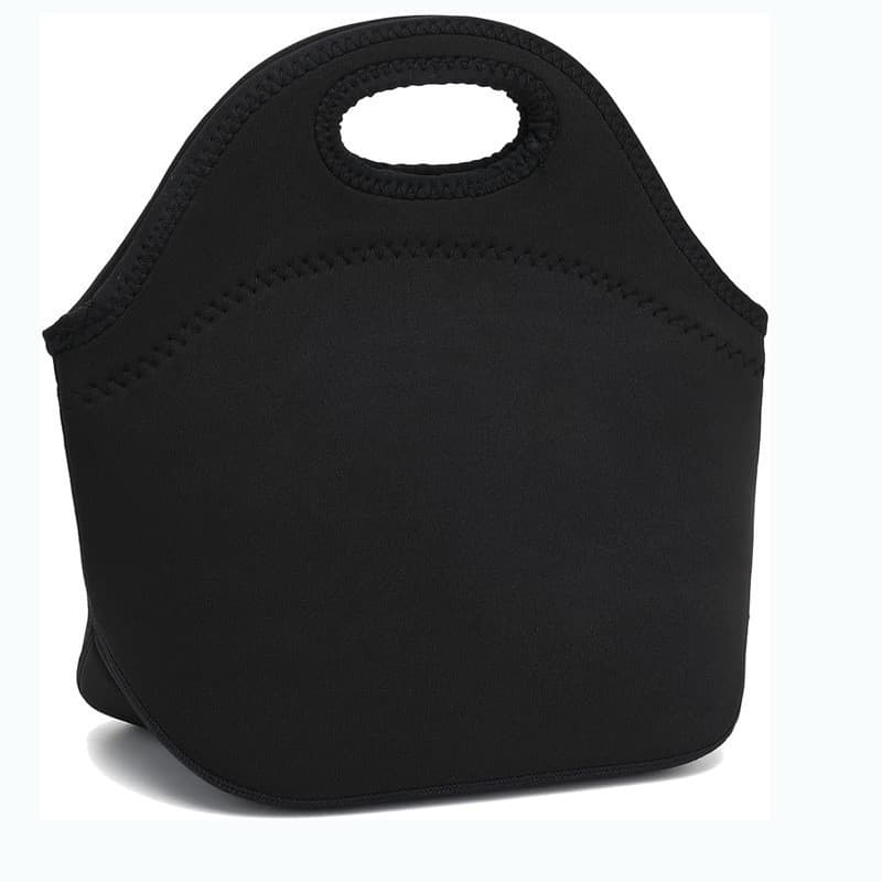 Bolsa Térmica para Almoço Gourmet Getaway em Neoprene Macio, Leve, Isolada e Reutilizável, Tamanho Único, Preta