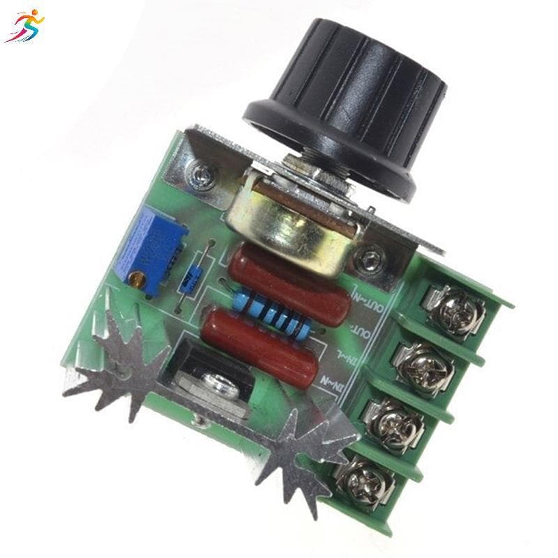 AOR Alta Qualidade 2000W AC 220V SCR Módulo Regulador De Tensão Eletrônico Controlador Controle Velocidade Quente