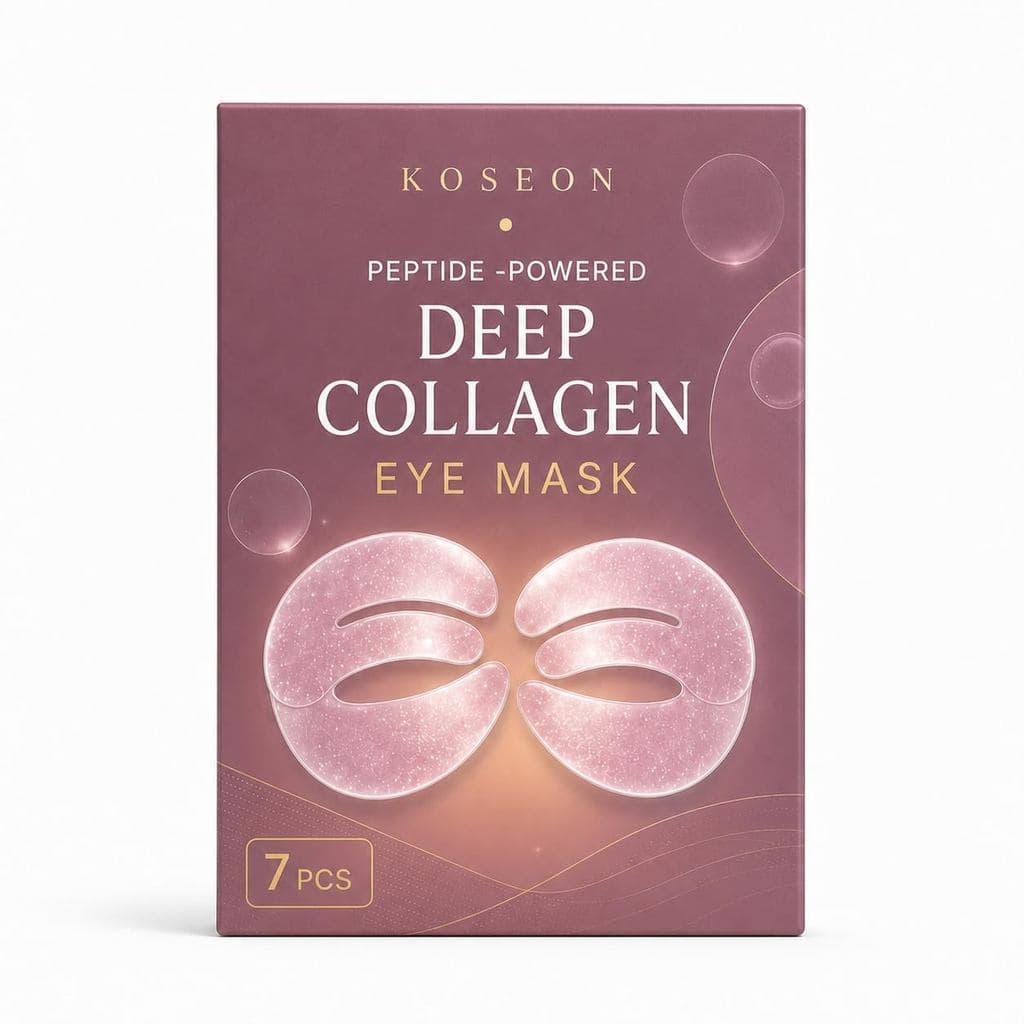 Máscara para Olhos de Colágeno Koseon, Máscara para Olhos com Peptídeos e Colágeno Profundo (1)