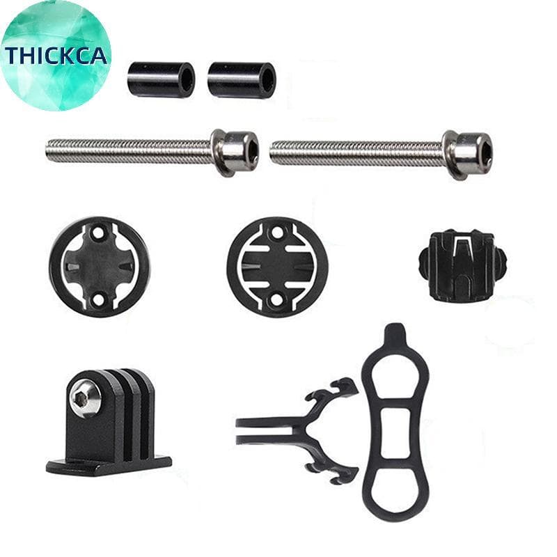 thickca Para Suporte De Bicicleta Liga Alumínio Extensão Do Computador Braet Gps Titular Lanterna Montagem Acessórios Da