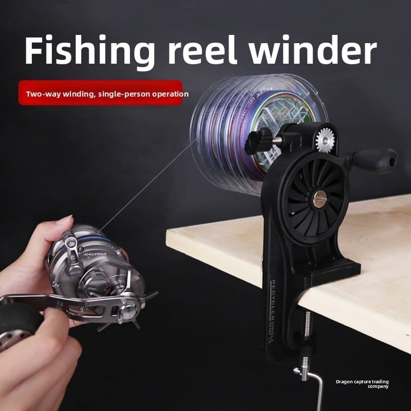 Roda de pesca dispositivo on-Line isca PE linha roda giratória roda de pesca Anti-enrolamento conveniente linha Take-up