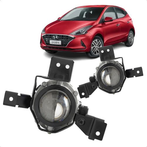 Farol Auxiliar Milha Lado Esquerdo Hb20 2020 2021 2022