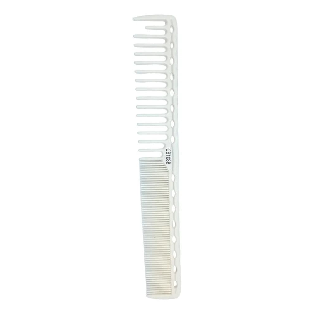 Pente Corte Carbono Anti Estático 18,0cm Cb108 Umi Branco
