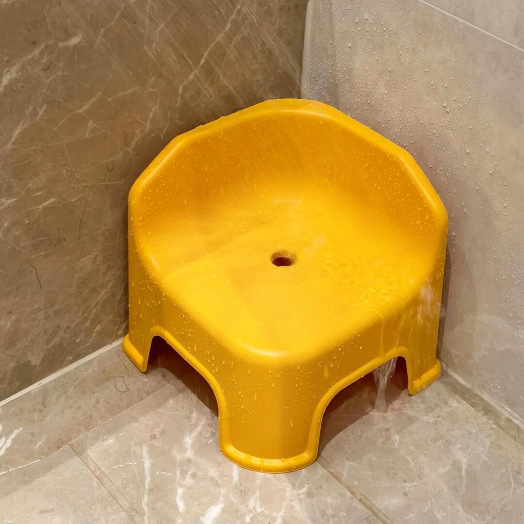 [Produtos de banheiro] Dopamina banheiro dedicado banco de banho doméstico crianças idosos encosto sapato mudando fezes