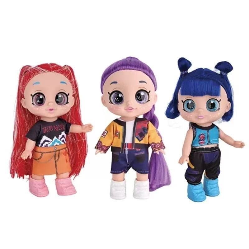 Boneca caçadora de bruxas musical JAMXUN 2026, modelo mais recente, com um olho de tigre azul tridimensional 5D feito pe