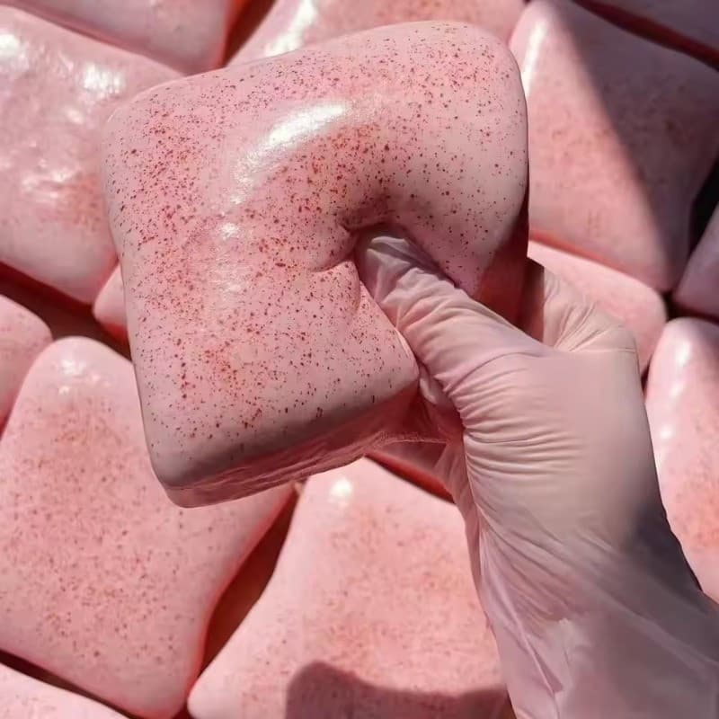 Torrada Pegajosa Mole Lento Subindo Brinquedo Fidget Macio Squeeze Alívio Do Estresse Ferramentas Relaxantes Mão