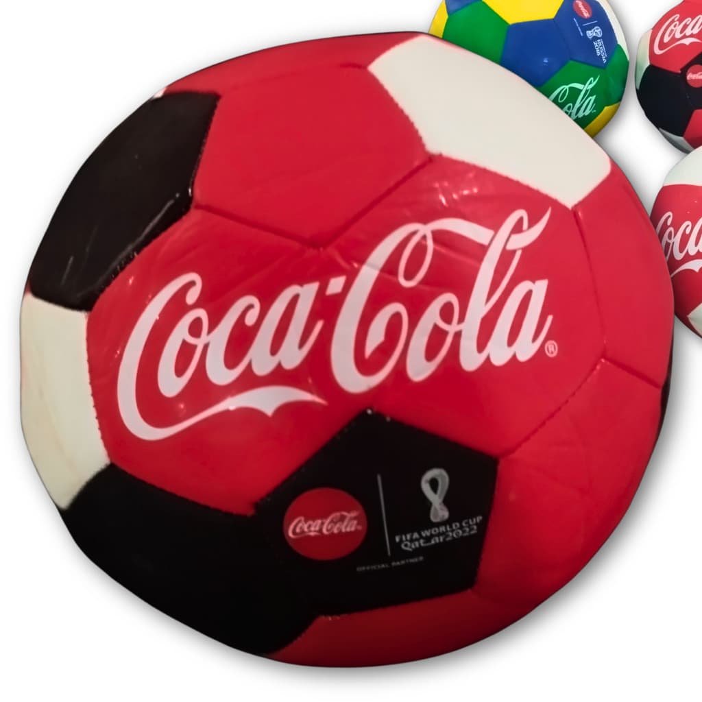 BOLA DE FUTEBOL COCA COLA SEMI PROFISSIONAL NUMERO 5