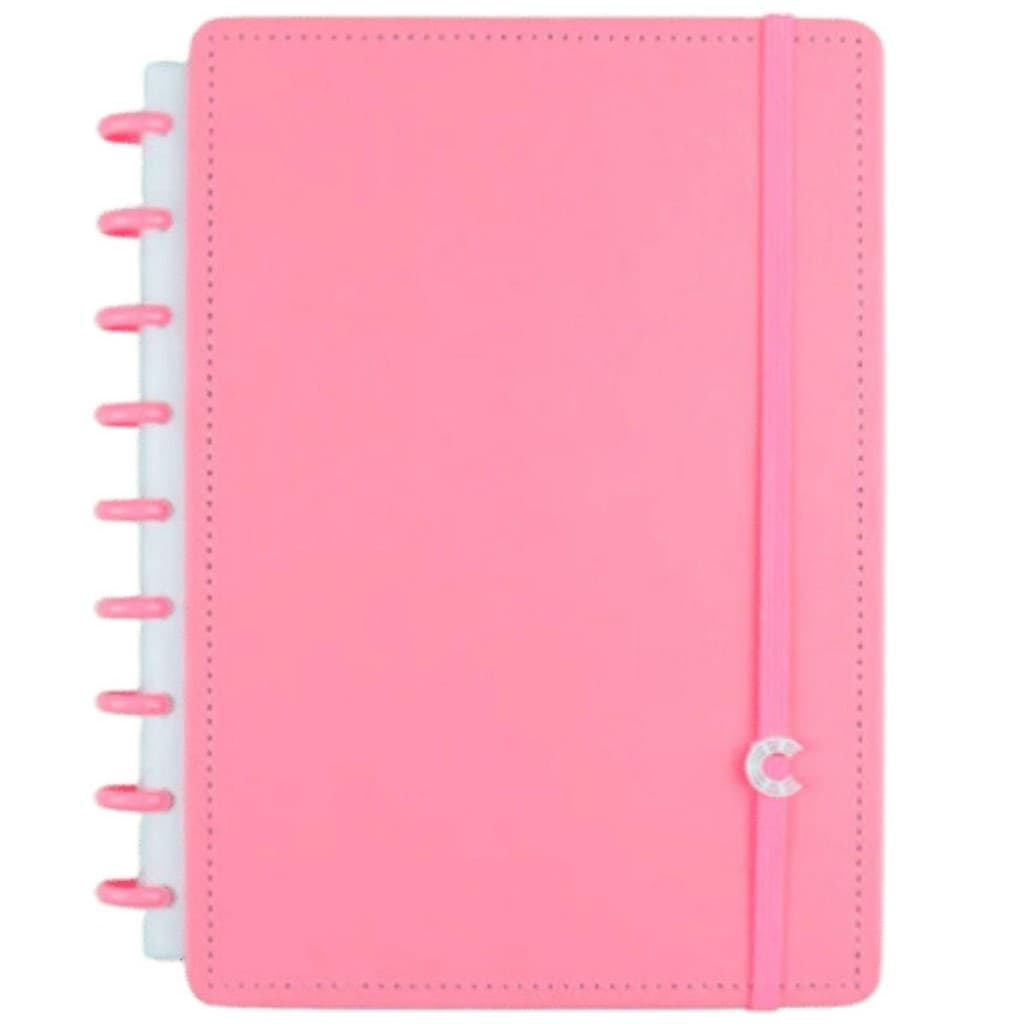 Caderno Inteligente All Pink Grande Universitário 28x21,5cm