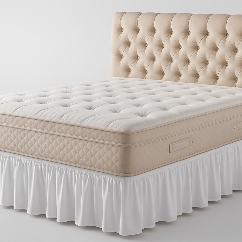 Saia Box Ajustável Com Elástico Para Cama 1 Lado Instalação Prática Resistente Lavável Decoração Quarto Moderna