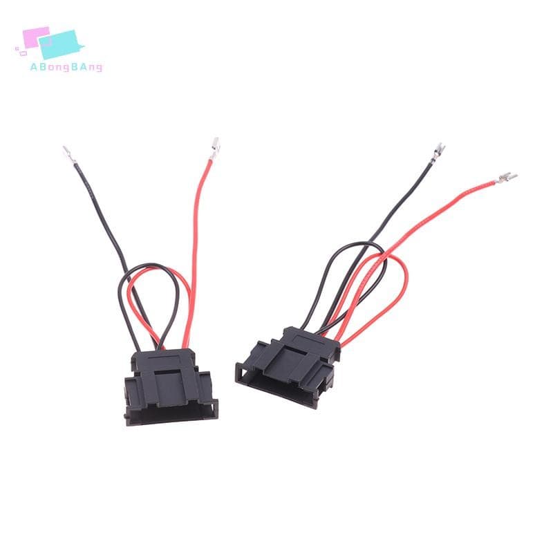 Abongbanghn 2 Peças Adaptador De Chicote De Fios Para Alto-Falante De Carro Substituir Conector De Cabo De Conexão De Ve