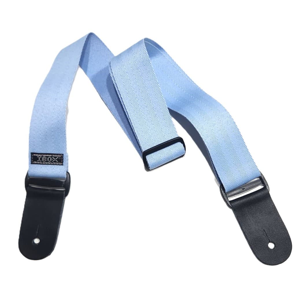 Correia Azul Serenity Ibox Violão Guitarra Contrabaixo Viola - CNP4 azul claro