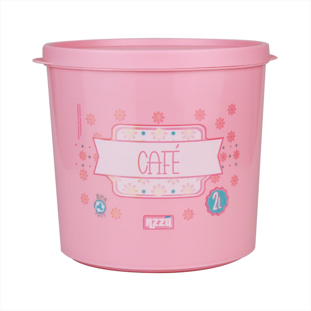 Organiza e Guarda Café Bloom 2 Litros Rose