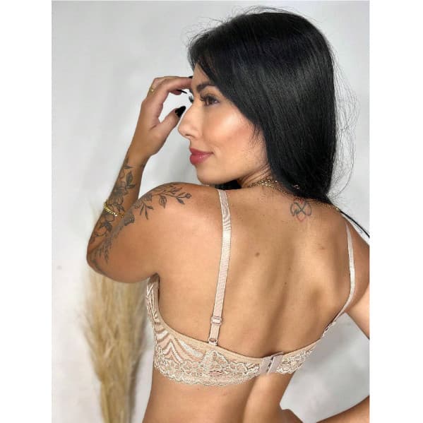 KIT 8 Sutiã Sem Bojo Com Aro de Metal Renda Luxo Atacado Sutian renda Premium barato revenda