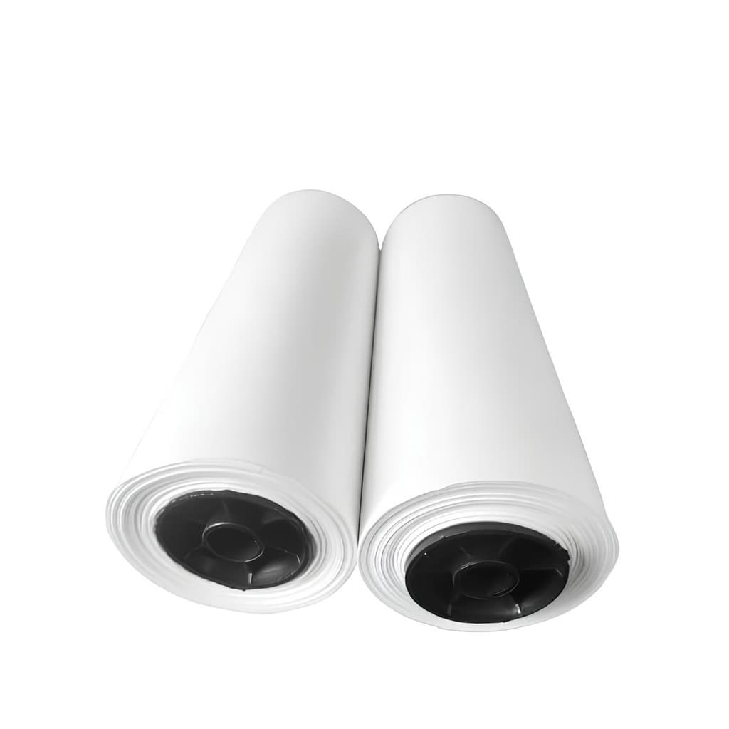PAPEL MONOLUCIDO BRANCO KIT 2 BOBINAS 20CMX100M COM BATOQUE