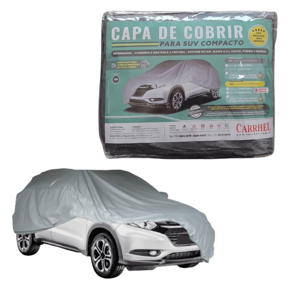 Capa Para Cobrir Grand Vitara Proteção Carro Impermeável Forrada Sol E Chuva - TAMANHO XM