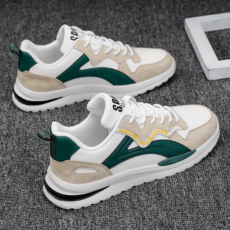Sapatos masculinos inverno novo estilo na moda malha respirável esportes lazer correndo juventude pai All-Match sapatos