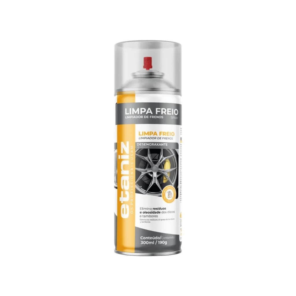 Etaniz Limpa Freios Spray 300ml Limpeza Automotiva