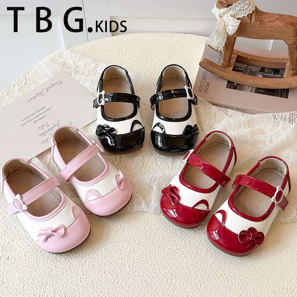 Meninas vermelho pequenos sapatos de couro 2026 primavera novo estilo sapatos infantis moda menina princesa sapatos de s